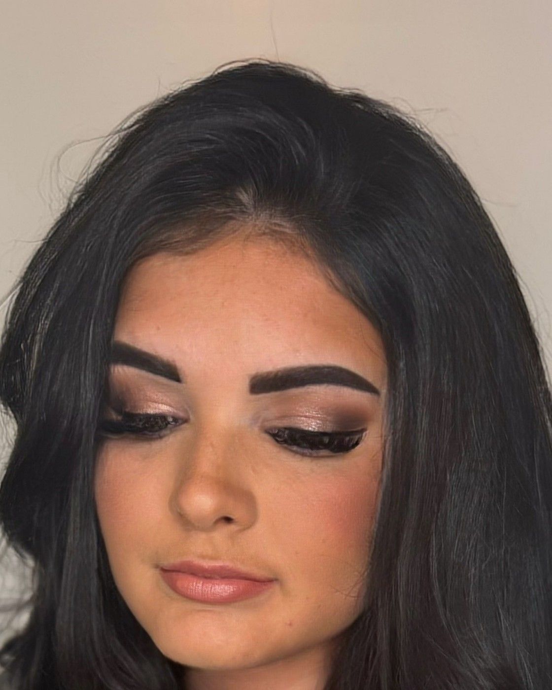 Make-up bij een klant van Lumé Beauté in IJsselstein — verfijnde glam look