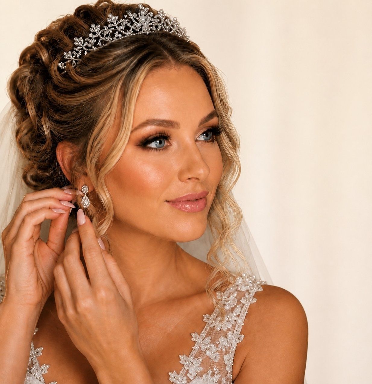 Bruids-make-up resultaat bij Lumé Beauté in IJsselstein — stralende, verfijnde bruidslook